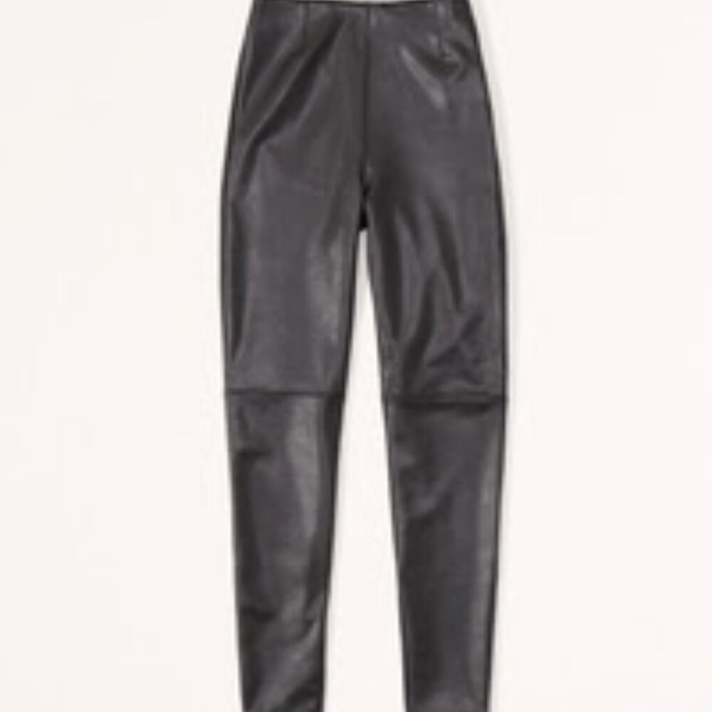 Abercrombie & Fitch: Women's Classic Vegan Leather Legging
